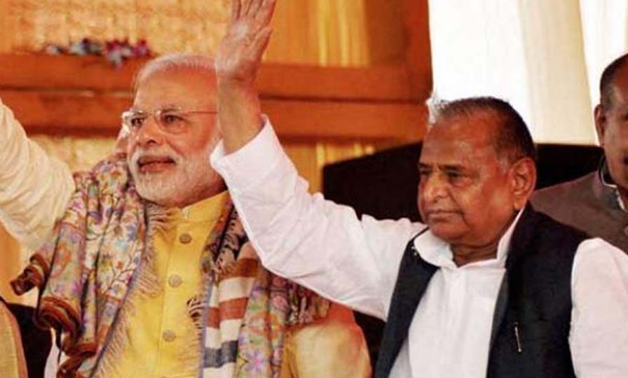 Mulayam Singh Yadav-Modi