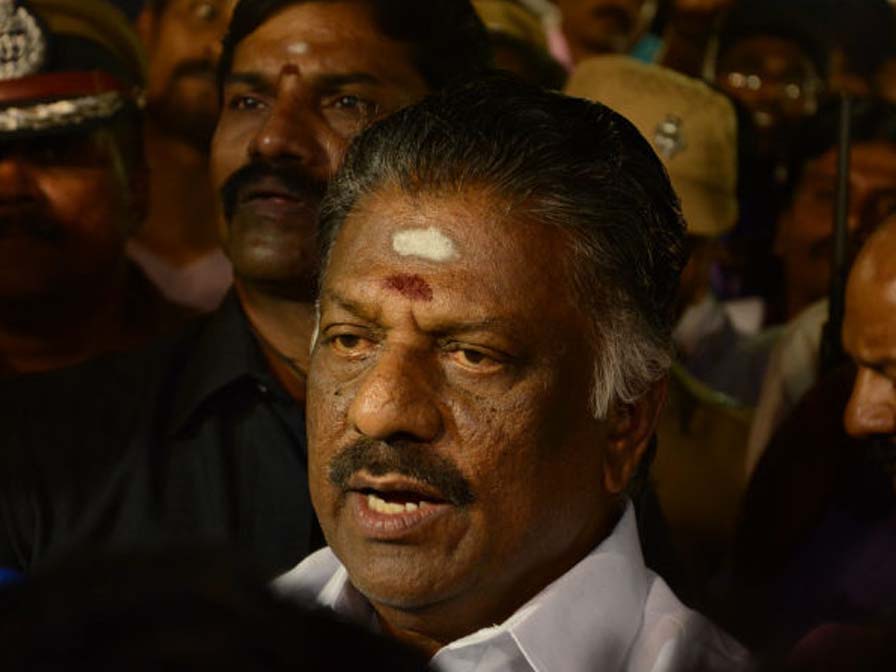 Deputy Chief Minister O Pannerselvam