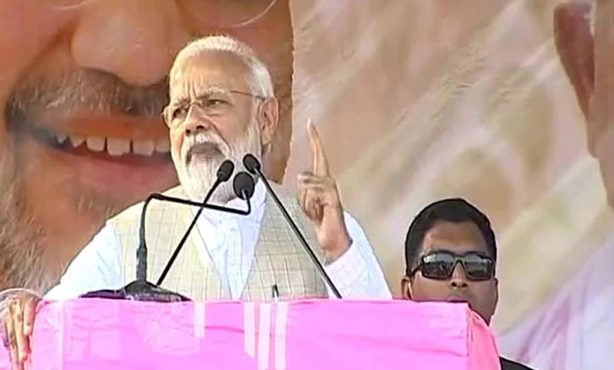 PM Narendra Modi in Durgapur, West Bengal