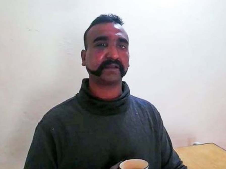 Indian air force pilot Abhinandan Varthaman