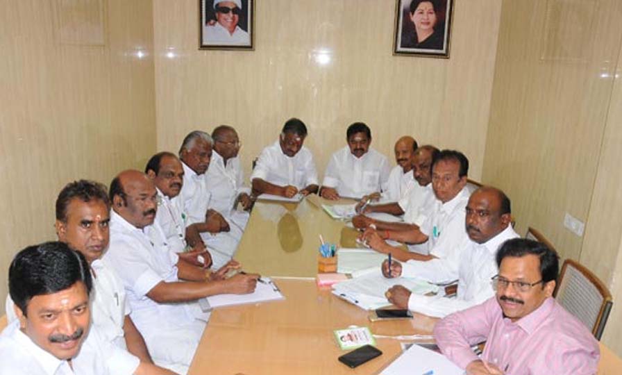 AIADMK election process started