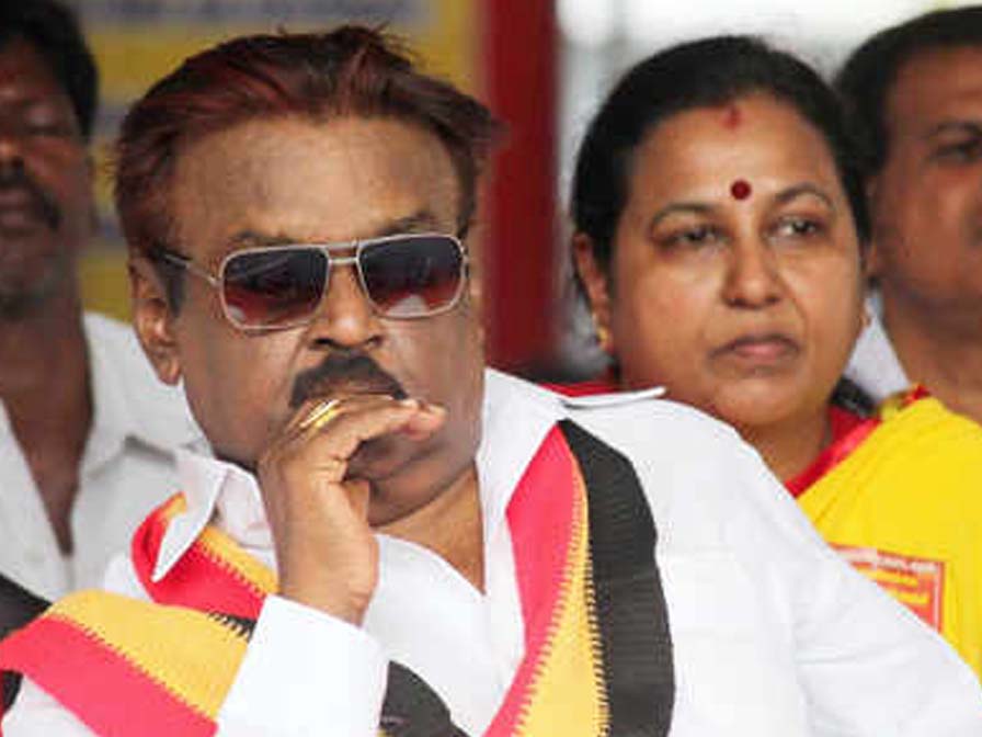 DMDK Leader Vijayakanth