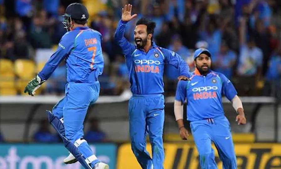 India beat New Zealand by 35 runs to win the series