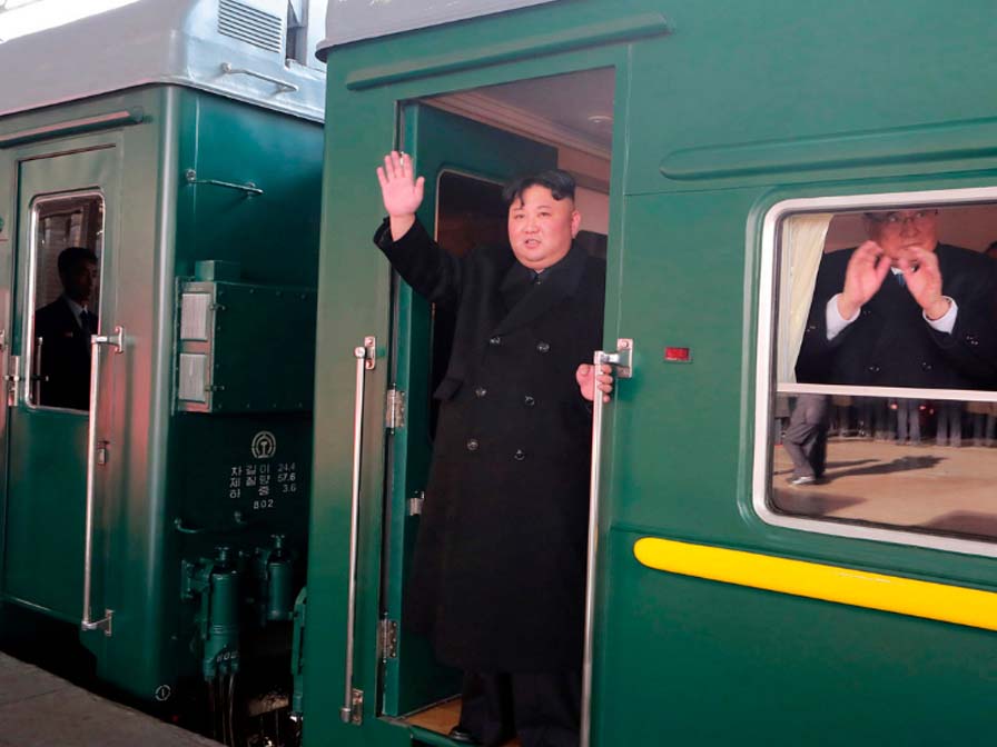 Kim Jong Un's trip to Vietnam