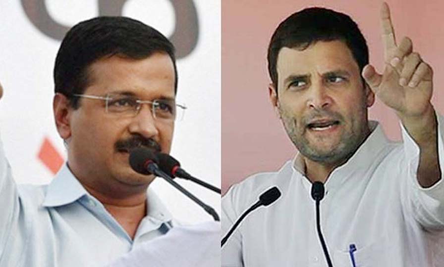 Sonia and Rahul supports arvind kejriwal